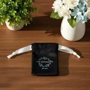 Cotton Gauze Drawstring Bags Suitable for Reusable Packaging Custom Logo Printing Available