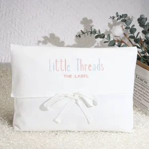 Cotton Twill Envelope Bag for Promotion Custom Logo Printed Scarf Wallet Hair Extension Headwear Packing Cotton Dust Bag