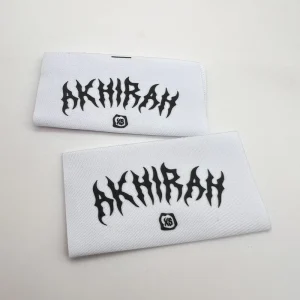 Custom 3D Embossed Silicone Clothing Labels Neck Labels for Clothes Shirts Pants Dresses
