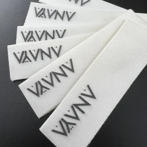 Custom 3D Silicone Clothing Labels Collar Labels for Clothes Pants Shirts Dresses Bags
