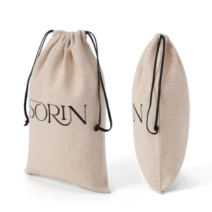 Custom 7 Inch Cotton Drawstring Dust Bag Folding Handbag Storage Pouch MOQ 100 pcs 3 5 Day Sample Factory Direct
