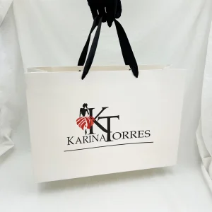 Custom Brand Logo Paper Bags for Jewelry Wrapping Premium Gift Packaging Recycled Paper Bags