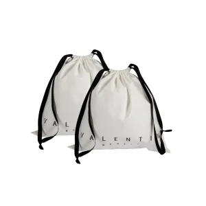 Custom Cotton Durable Pouches Drawstring Bags Packaging Muslin Plain 100% Cotton Shoes & Clothing Bag