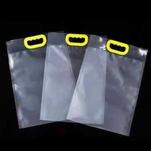 Custom Design Gravure Printing Laminated Food Grade Rice Beans 5kg 10kg Mylar Packaging Side Seal Bag with Handle