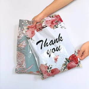Custom Die Cut Environmental Supermarket Logo Printing Carrier Gift Retail Plastic Shopping Bag Packing Bags for Small Business