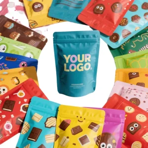 Custom Digital Printing Heat Seal Moisture Proof Stand Up Bag Advanced Oxygen Barrier Lamination for Freshness Guaranteed Pouch