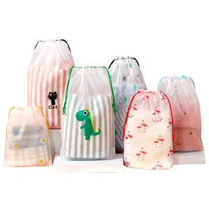 Custom Drawstring Cinch Sack Bags Cotton Polyester Gift Jewelry Promotional Packaging Pouches