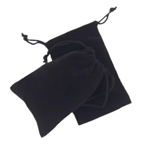 Custom Drawstring Gift Bag Cosmetic Packaging Jewelry Pouch Velvet Drawstring Bags 10X15CM