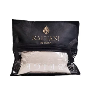 Custom Durable Non Woven Zipper Pillow Packaging Bag Printed Travel Clothing Bedding Rope Handle Letter Pattern Logo