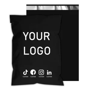 Custom Durable Recyclable Waterproof Eco Friendly Poly Apparel Shipping Mailing Bags Branded Clothes Packaging