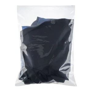 Custom Eco Friendly Biodegradable Clothing Packaging Plastic Zipper Bag Clear Reclosable Zipper Bags for Packaging