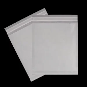 Custom Eco Friendly Biodegradable Recycled Materials White Greaseproof Glassine Translucent Polypropylene Bags Candy Garbage