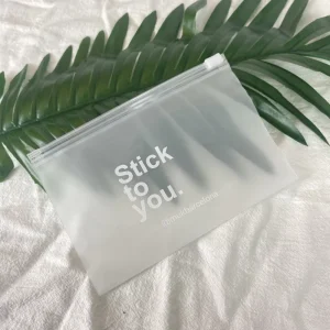 Custom Frosted Plastic Bag Clothes Zip Lock Self Sealing Packaging EVA Zipper Bags Printed Logo Bolsa Con Cremallera