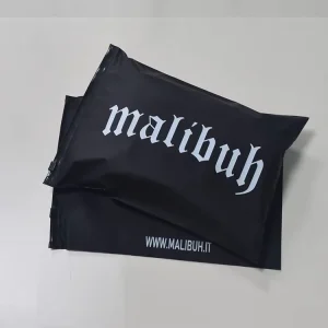 Custom Frosted Zipper Bags Resealable PE Plastic Clothing Packaging Bags for Garment T-shirt Socks