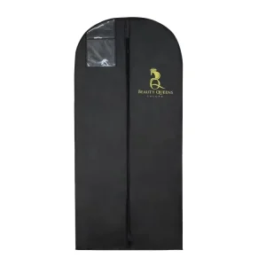 Custom Garment Bag for Men & Kids Foldable Linen Zippers Eco Friendly Dust Cover Red/Blue/Green Colors Custom Logo Option