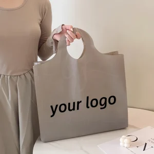 Custom Garment Clothing Shopping Carry Plastic Bag