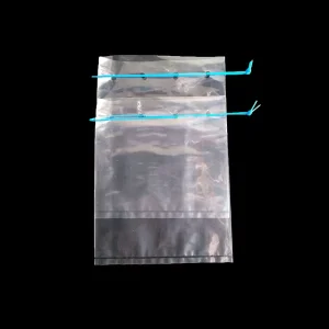 Custom Hot Selling Items Transparent High Strength Drawstring Goldfish Bags Leakproof Crystal Fish Carrier PE Plastic Bag