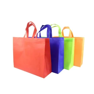 Custom Laminated Eco-bags Non-woven Shopping Bag Non-Woven Handle Packaging Bags