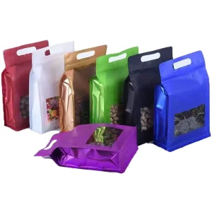 Custom Laminated Multiple Layer Resealable Plastic Aluminum Foil Packaging Bag for Sandwich