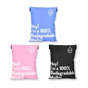 Custom Logo 100% Biodegradable Compostable Poly Mailer Bags Plastic Packaging Mailing Shipping Bag for Clothes