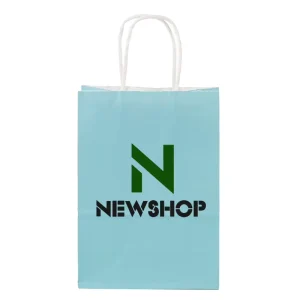 Custom Logo 100% Virgin Brown Kraft Recyclable Shipping Bag Eco Friendly Take Out Paper Bags for Supermarket Use Personal Design
