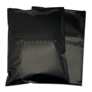 Custom Logo Black Frosted Garment Zipper Bag Reusable Clothing Packaging Bag with Logo for Apparel Brand E Commerce Packing
