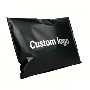 Custom Logo Black Matte Poly Mailer Bags Waterproof Self Seal Shipping Packaging Poly Mailers for Online Business