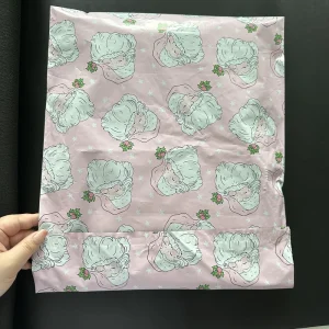 Custom Logo Durable Eco Friendly Waterproof Poly Mailing Bags Offset Printing for Clothing Shoes Socks Fur Plastic Envelopes