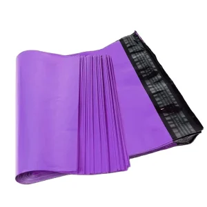 Custom Logo Eco Friendly 2 Mil Poly Mailer Bags Biodegradable Adhesive for Mailing Clothing Post and Shipping