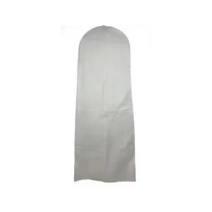 Custom Logo High Quality Non Woven Dustproof Wedding Dress Storage Bags Zippers Customized Color Size for Garment Protection