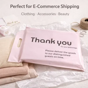 Custom Logo Mailer Waterproof Self Seal Handle Mailer Clothing Packaging Apparel Shipping Eco Friendly Durable Poly Mailer Bags