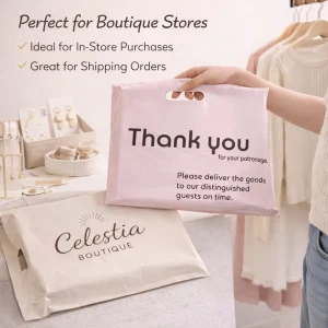 Custom Logo Mailer Waterproof Self Seal Shipping Mailers Handle Mailer Clothing Packaging Ecommerce Shipping Poly Mailer Bags