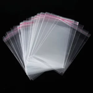 Custom Logo OPP Plastic Bags Transparent Packaging Solution