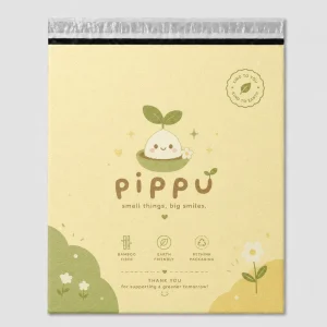 Custom Logo Plastic Postage Courier Poly Mailer Clothes Packaging Envelope Bamboo Fiber Mailing Shipping Bags