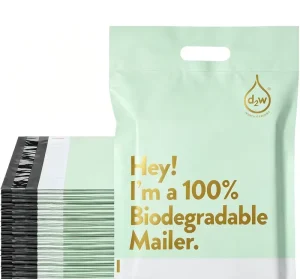 Custom Logo Poly Mailer Bags with Handle Shipping Packaging Bags 64