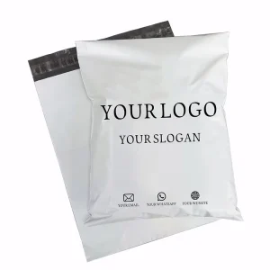 Custom Logo Printed HDPE Poly Waterproof Recyclable Courier Bags for Clothes Shipping Envelope Mailing