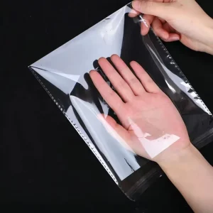 Custom Logo Printed Self Adhesive BOPP Bag Small OPP Cellophane Bread Packaging for Bakery Candle Soap Cookie Bread Products
