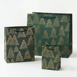 Custom Logo Printing Brown White Kraft Paper Packaging Top Handle Bag Reusable Kraft Paper Bag With Handle