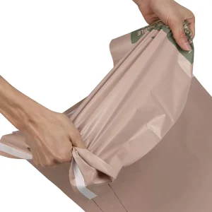 Custom Logo Printing up Pouch Seal Bageco Friendly Packaging Bag for Retail for Clothing Material Bags