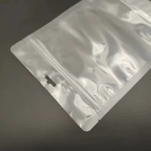 Custom Logo Recyclable PE Matte Zipper Resealable Offset Printed Packaging Bags for Clothing