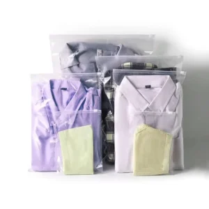 Custom Logo Recyclable Ziplock Poly Mailer Bags for Apparel Socks & Shoes Packaging Custom Color & Size