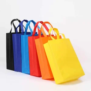 Custom Logo Reusable Non Woven Recyclable Packaging Bags for Business or Personal Use for Supermarkets and Exhibitions