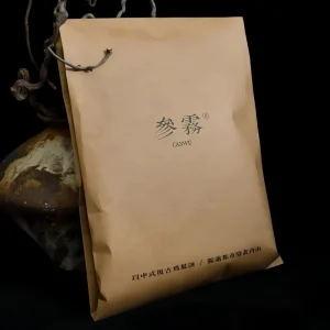 Custom Logo Screen Printed Recyclable Kraft Paper Bags for Apparel T shirt Packaging Mail Packaging