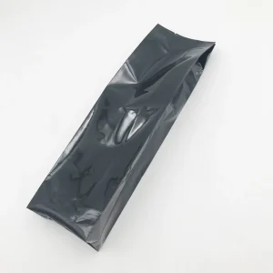 Custom Logo Side Gusset Aluminum Foil Coffee Pouch Packaging 1oz Custom Printed Coffee Bag