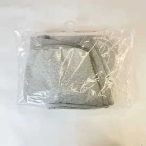 Custom Logo Socks Gloves Underwear Transparent Clear Clothes Garment Hanging Bags with Zipper