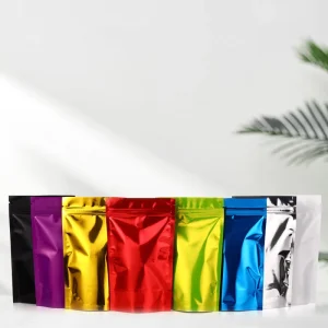 Custom Logo Stand up Pouch Ziplock Recyclable Food Packaging Gravure Printing Sugar Carry Bags China Factory