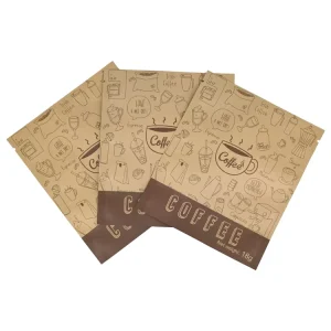 Custom Logo Three Side Seal Ziplock Food Plastic Biodegradable Packaging Bag Printed Carry Bags