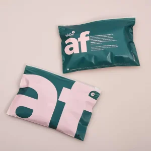 Custom Logo Transparent Poly Zip Lock Packaging Bags for Clothes