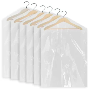 Custom Long Roll Dry Clean Plastic PE Bags Clear Poly Cover for Garment Laundry Clothing Packing Custom Cleaner Logo PP Material