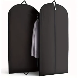 Custom Luxury Non-Woven Dustproof Cover Dustproof Garment Bag for Wedding Dress and Suit Garment Protection